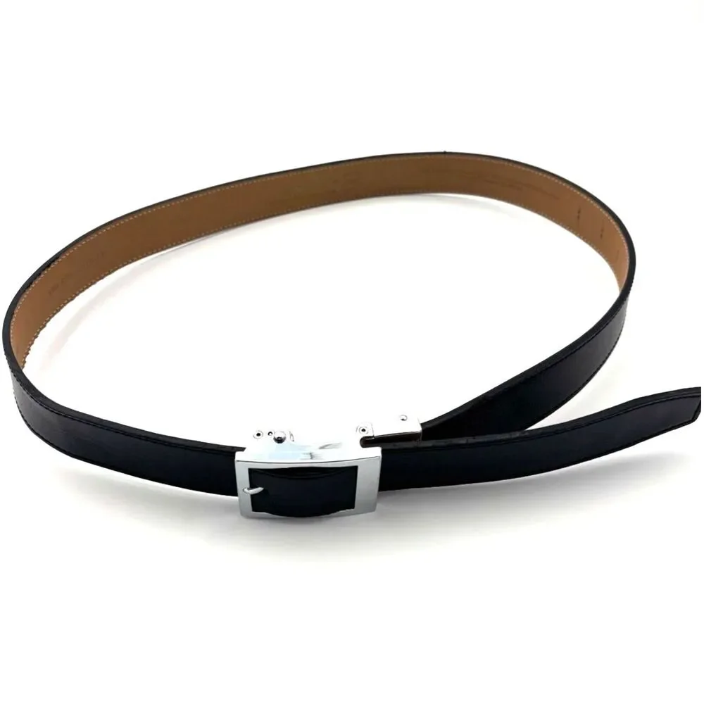 Nexbelt Men's Classic Ebony Dress Ratchet Belt 1 3/8-Cut to 36